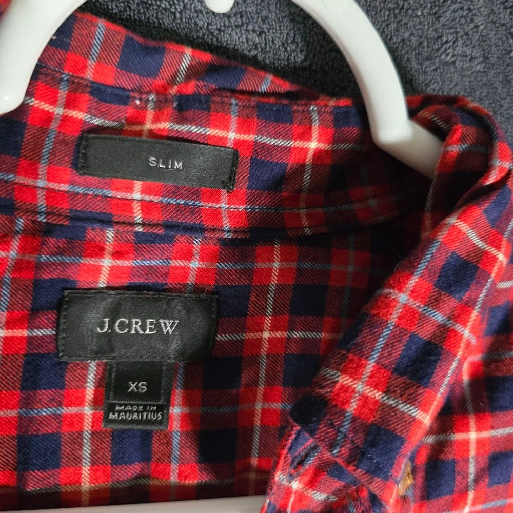 J. Crew classic flannel